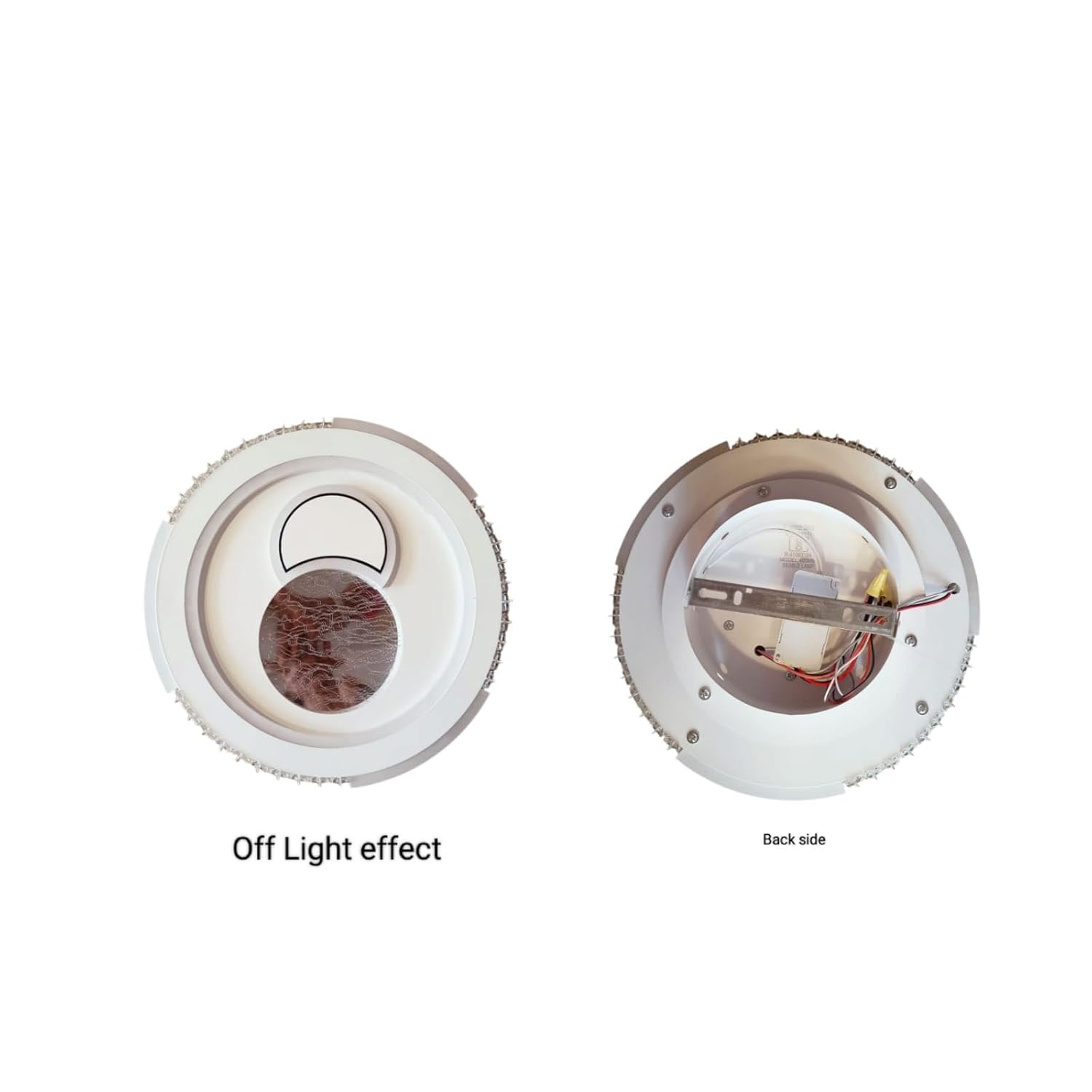 24W 3-in-1 LED Round Ceiling Chandelier – 12 Inch