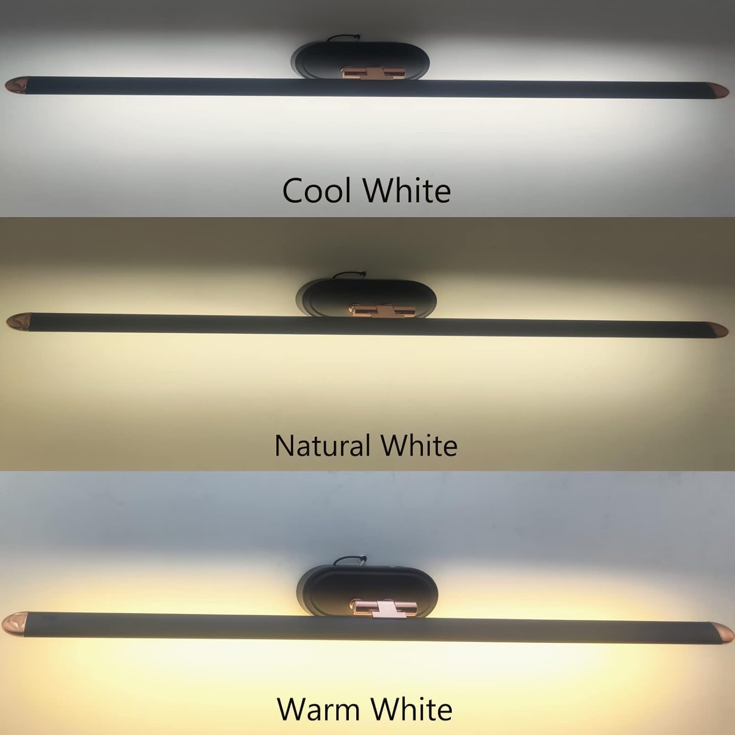 Modern LED Picture Light – Black Rose Gold (6W)