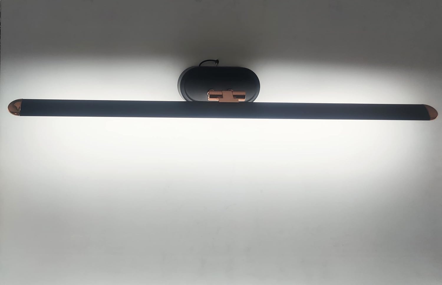 Modern LED Picture Light – Black Rose Gold (12W)