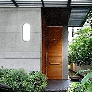 18 Watts LED Oval Shape Outdoor Bulkhead Waterproof for Outdoor Garden Bathroom Light