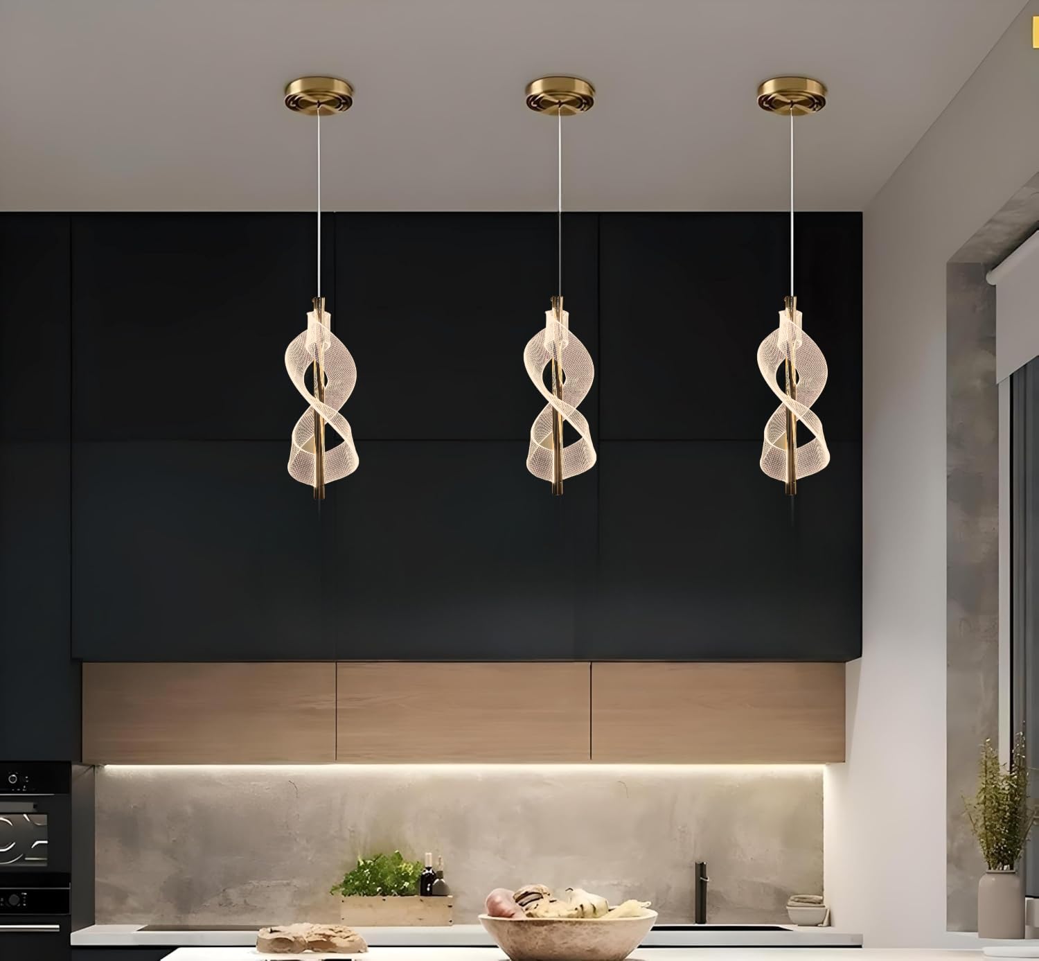 MDM LIGHTS Home Decorative Hanging Pendant Light For Bedroom, Living Room, Café, Kitchen Island, Balcony (Pack Of 1)