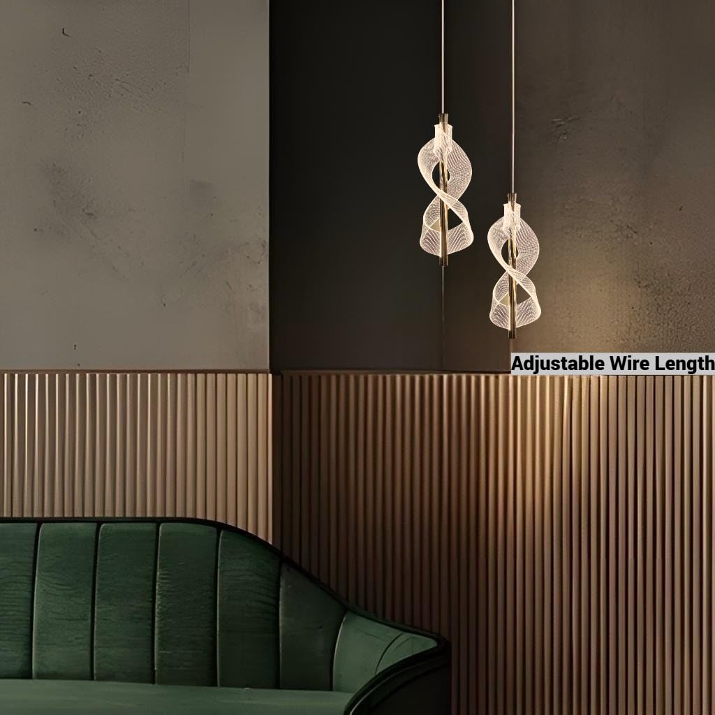 MDM LIGHTS Home Decorative Hanging Pendant Light For Bedroom, Living Room, Café, Kitchen Island, Balcony (Pack Of 1)